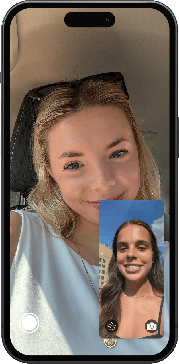 Video call with a host